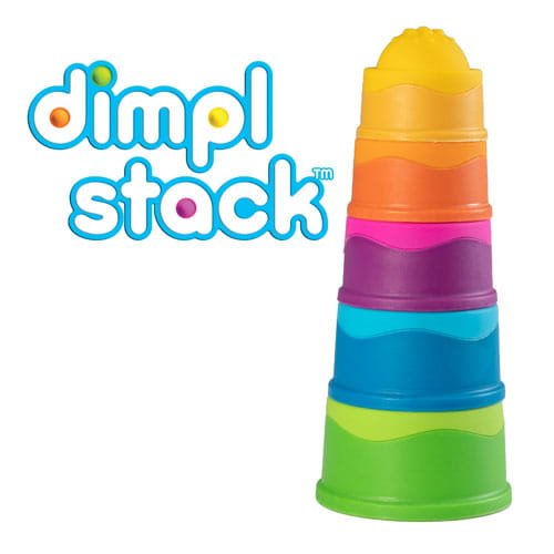 Fat Brain Toys Dimpl Stack – Seifenblasen Dimpl Turm - Little Baby Pocket