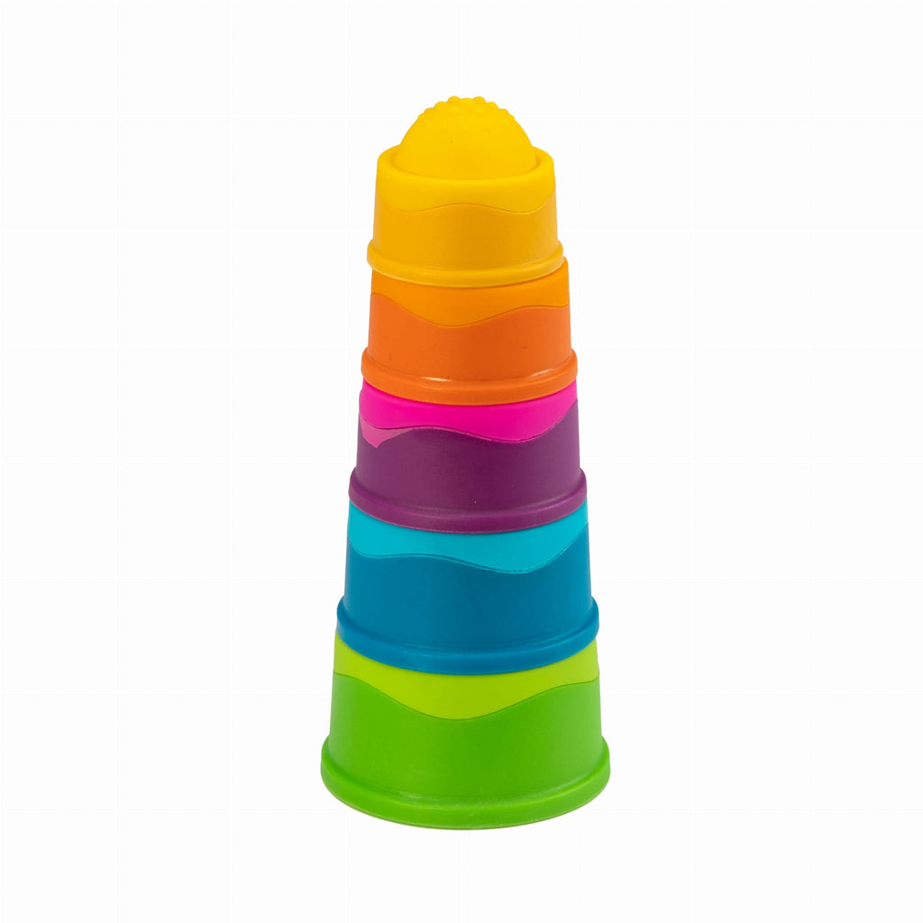 Fat Brain Toys Dimpl Stack – Seifenblasen Dimpl Turm - Little Baby Pocket