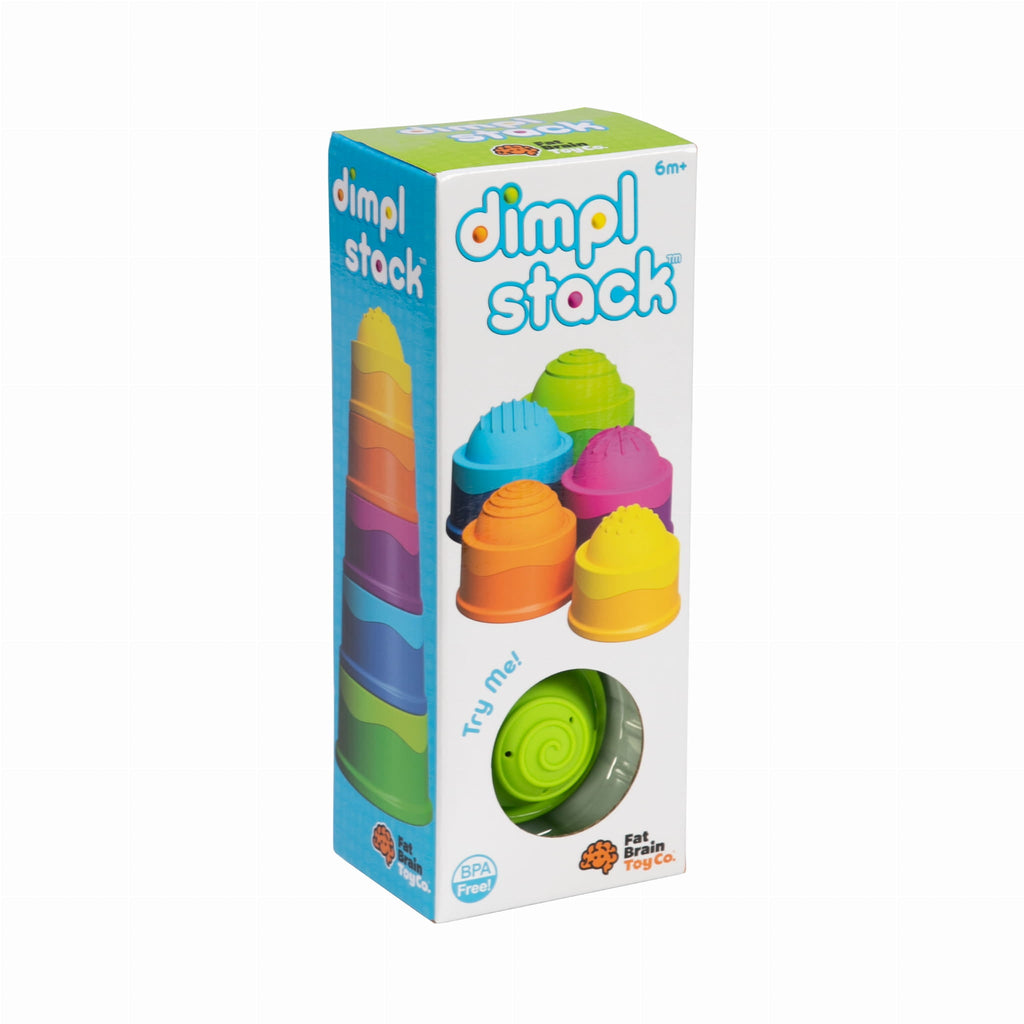 Fat Brain Toys Dimpl Stack – Seifenblasen Dimpl Turm - Little Baby Pocket