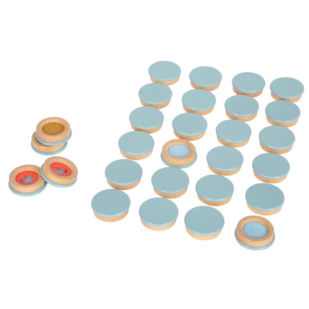 ODOXIA Sinnesmatten Fühlmemory Für Babys – 16 Taktile Fühlplatten, Montessori Sensorik-Spiel, Ergotherapie, Ab Geburt ODOXIA Sinnesmatten Fühlmemory Für Babys – 16 Taktile Fühlplatten, Montessori Sensorik-Spiel, Ergotherapie, Ab Geburt