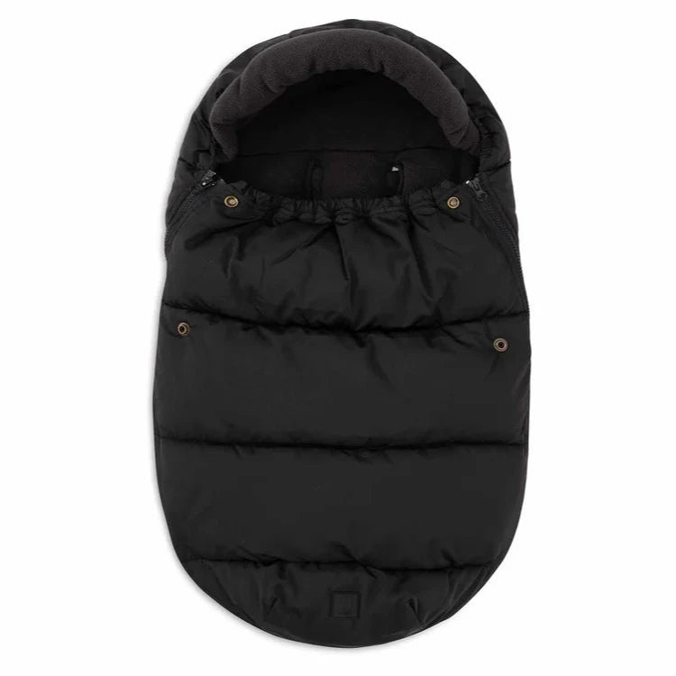 Fußsack Gruppe 0+ 3/5 Punkte Puffed - Black - Little Baby Pocket