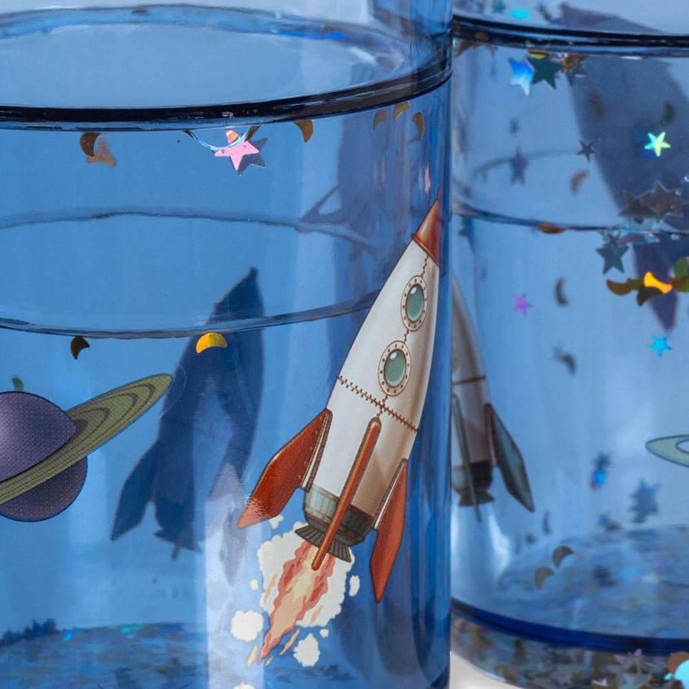 Konges Sløjd - Glitzerbecher 2er Set Outer Space