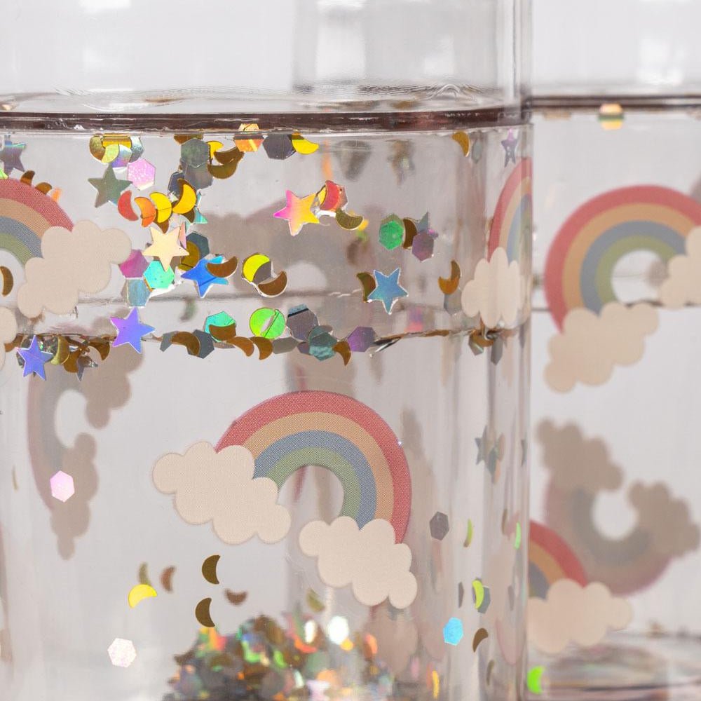 Konges Sløjd - Glitzerbecher 2er Set Rainbow