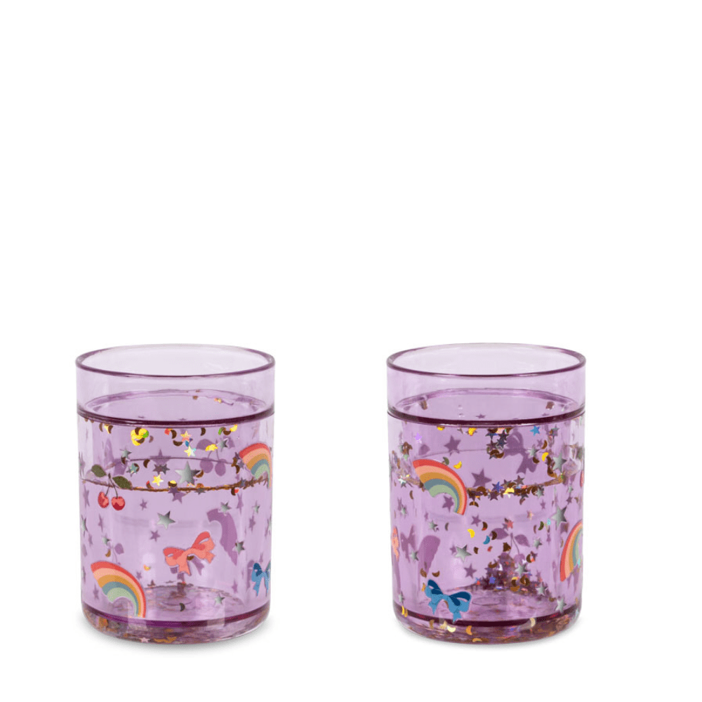 Glitzerbecher 2er Set Rainbow Twinkle - Little Baby Pocket