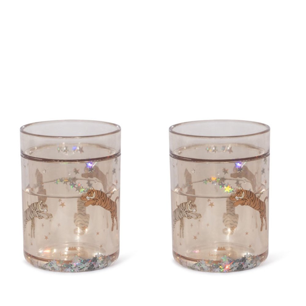 Glitzerbecher 2er Set Tiger - Little Baby Pocket