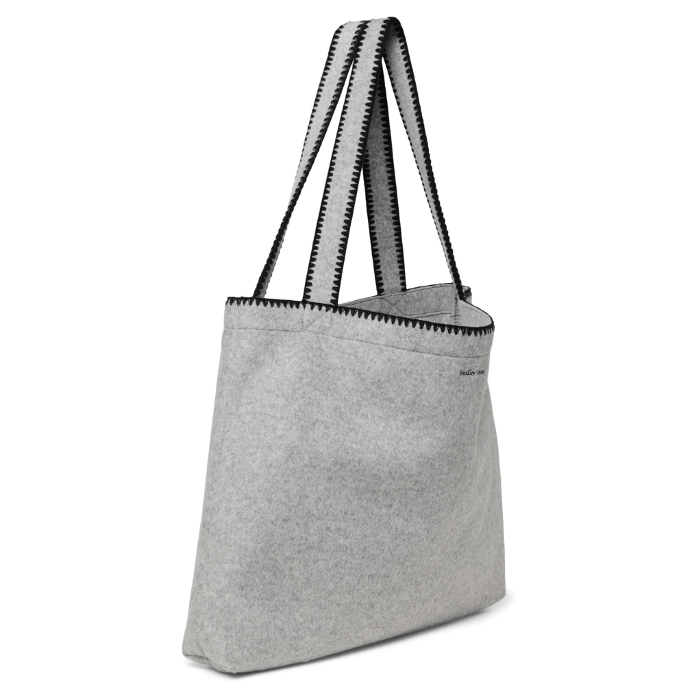 Grey Woolish Mom - Bag - Little Baby Pocket