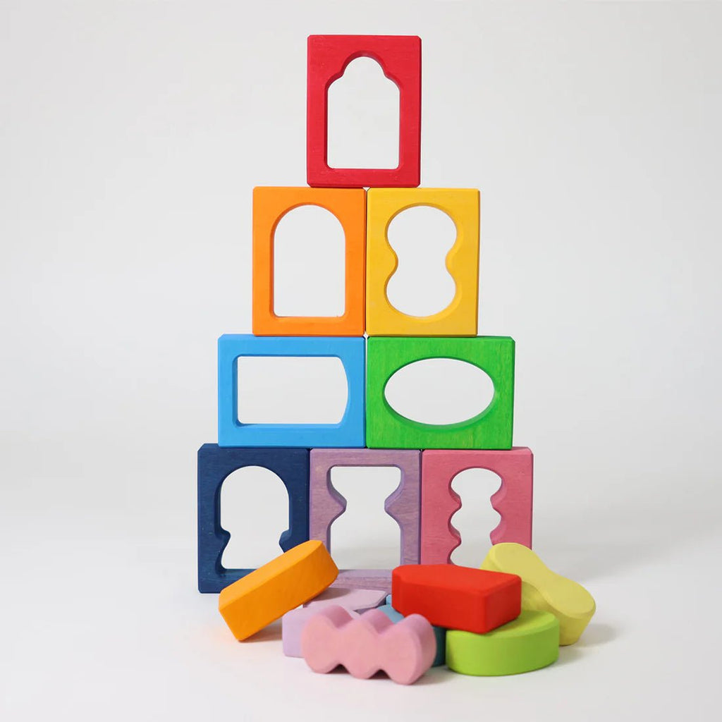 Grimm´s Bauspiel Fenster - Holzspielzeug - Little Baby Pocket