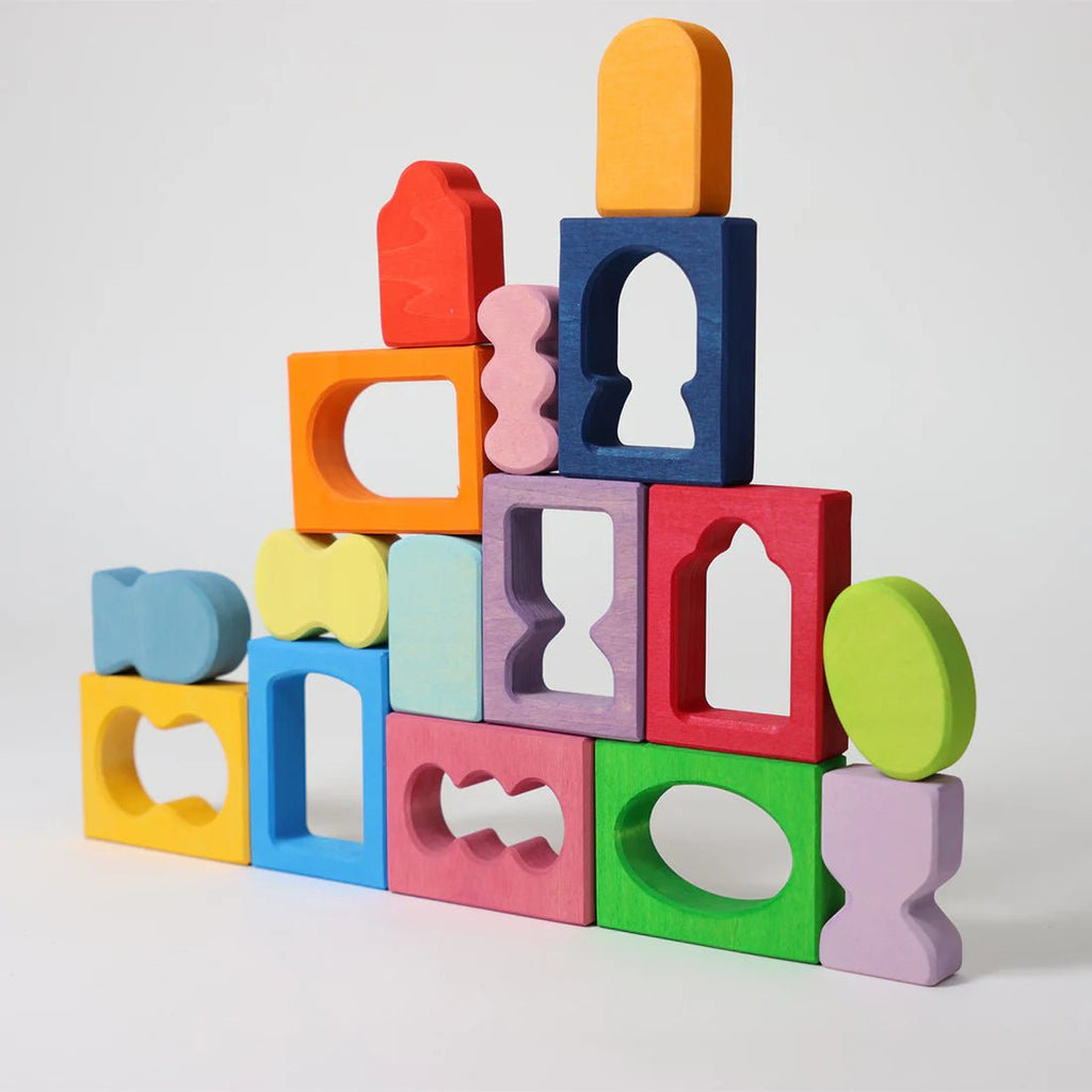 Grimm´s Bauspiel Fenster - Holzspielzeug - Little Baby Pocket