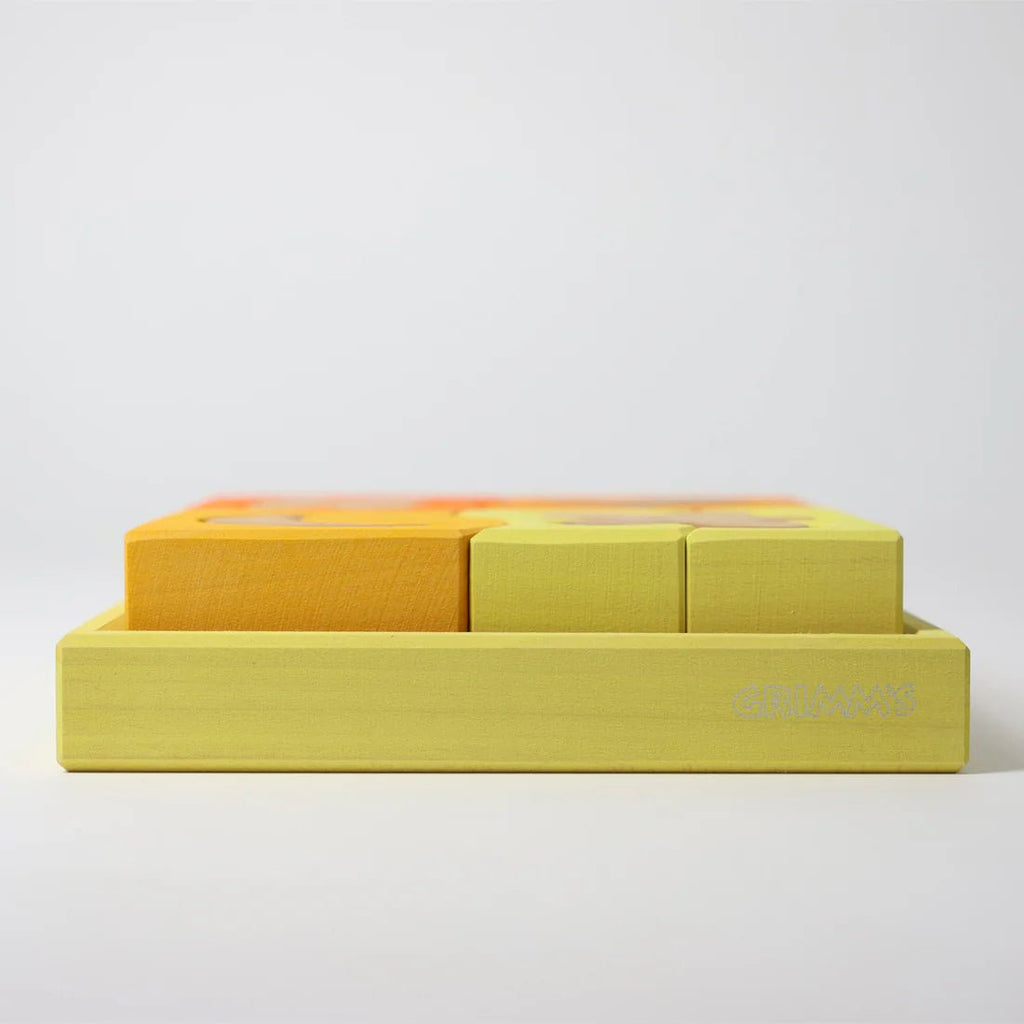 Grimm´s Bauspiel Gelb - Holzspielzeug - Little Baby Pocket