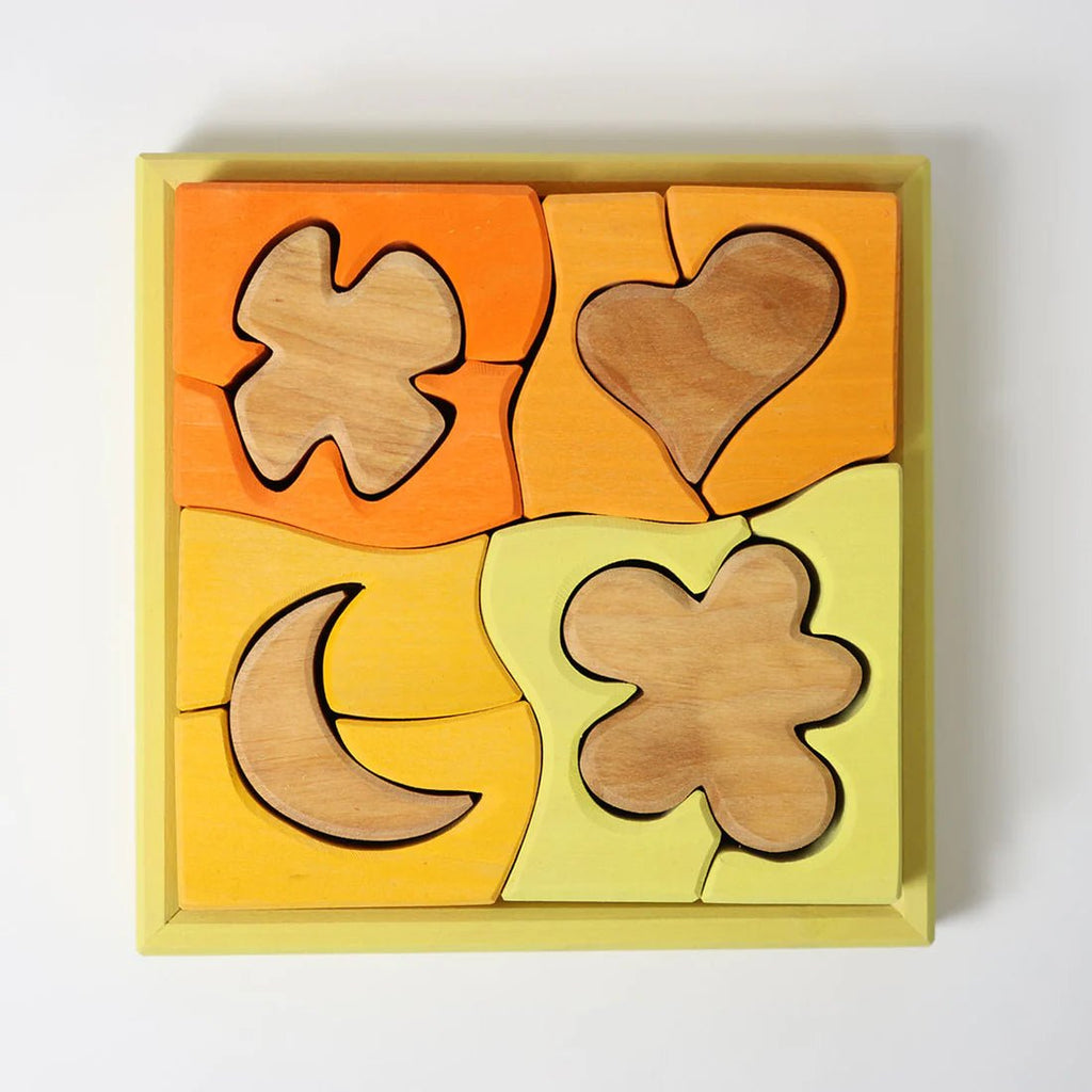 Grimm´s Bauspiel Gelb - Holzspielzeug - Little Baby Pocket