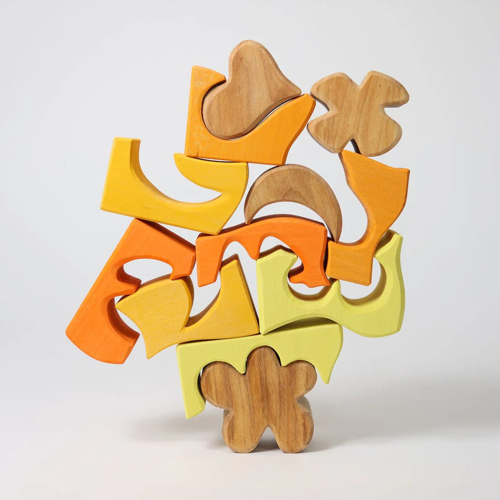 Grimm´s Bauspiel Gelb - Holzspielzeug - Little Baby Pocket