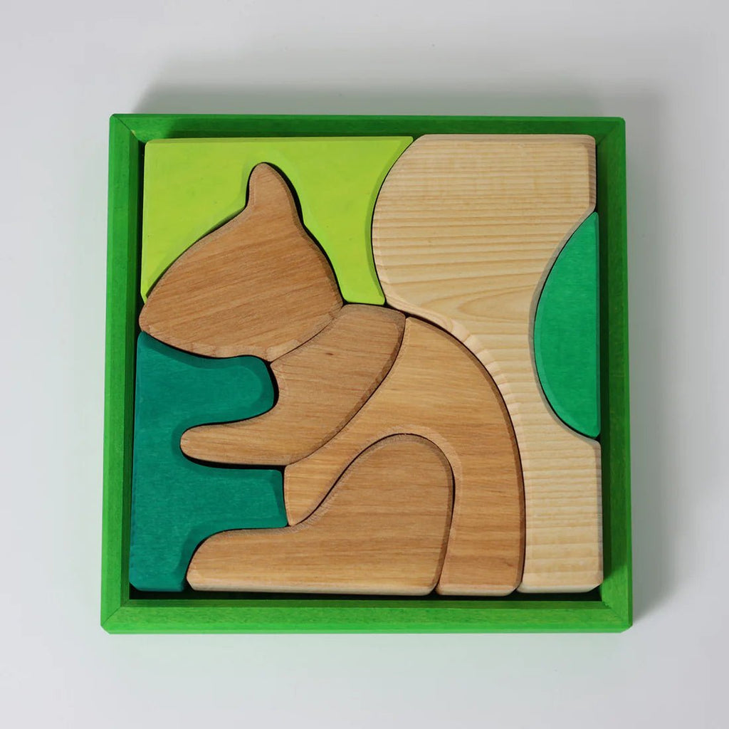Grimm´s Bauspiel Grün - Holzspielzeug - Little Baby Pocket