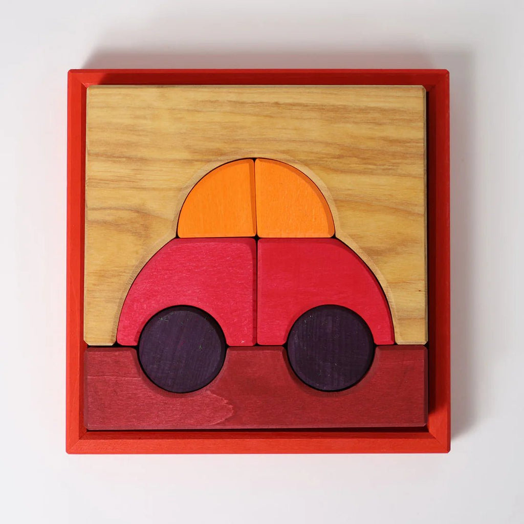 Grimm´s Bauspiel Rot - Holzspielzeug - Little Baby Pocket