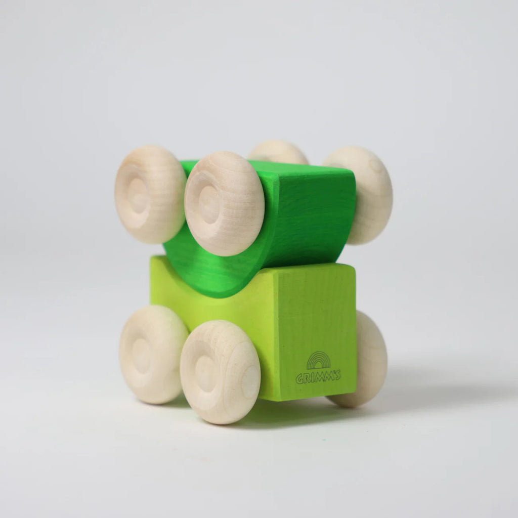 Grimm’s Stapelautos Holz – Rollende Bau - und Stapelspielzeuge - Little Baby Pocket