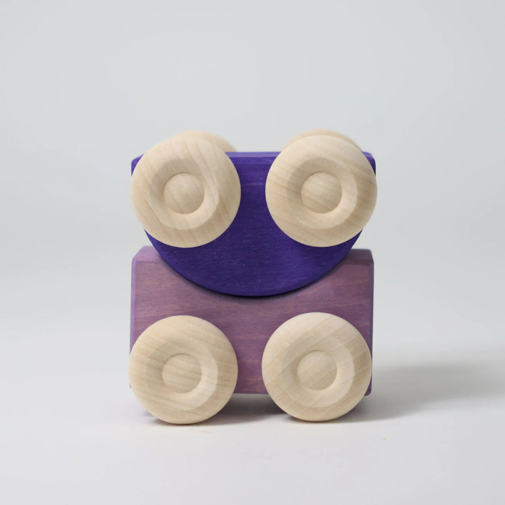 Grimm’s Stapelautos Holz – Rollende Bau - und Stapelspielzeuge - Little Baby Pocket