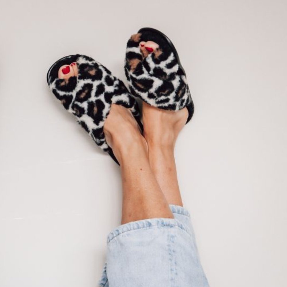 Hausschuhe / Slippers aus Wolle "TWENN X PANTER" - Little Baby Pocket