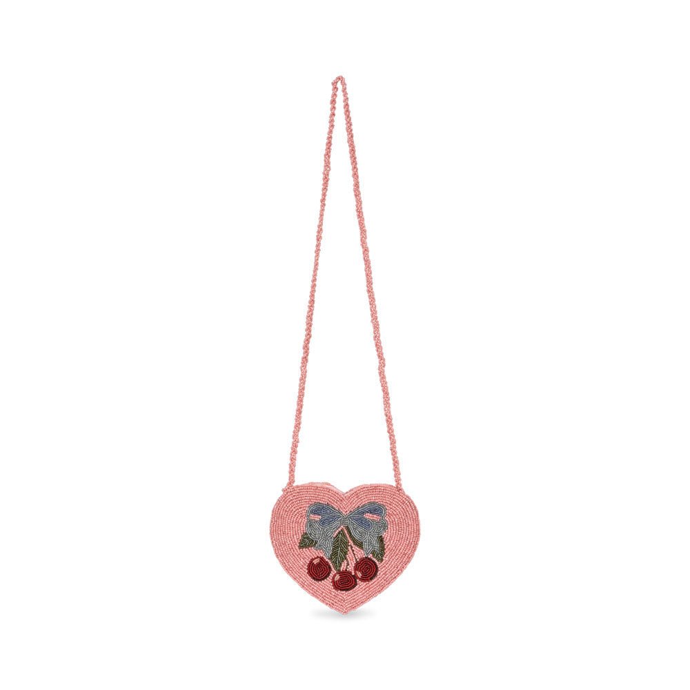 Herz Tasche mit Perlen Amarena - Little Baby Pocket