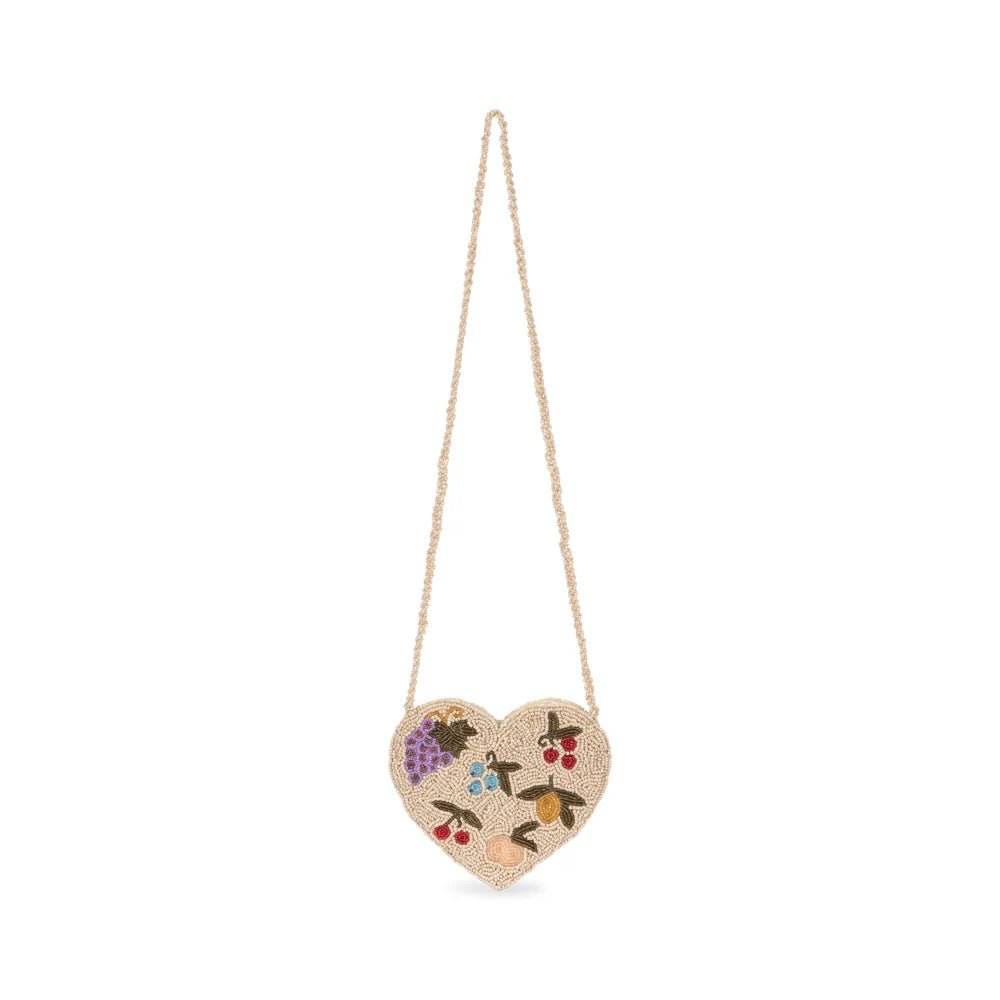 Herz Tasche mit Perlen Vitamins - Little Baby Pocket
