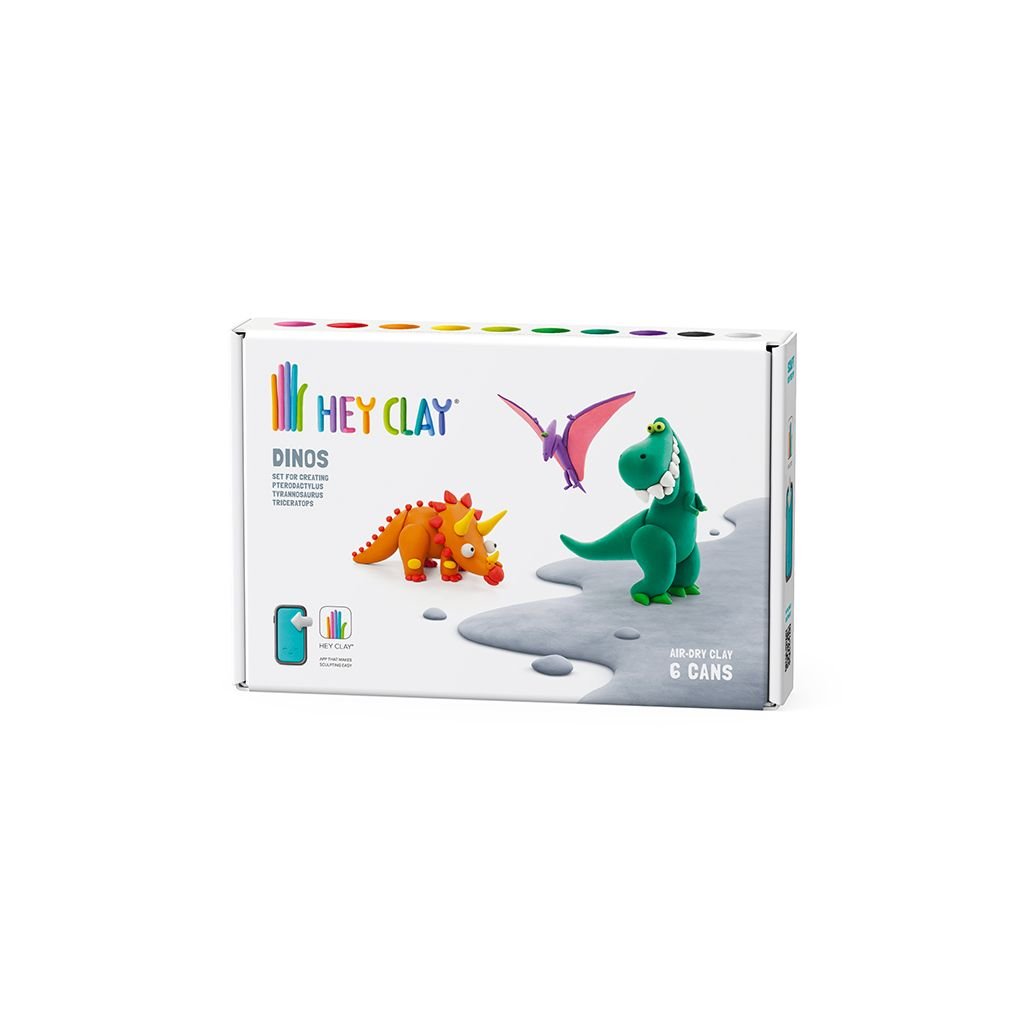 Hey Clay - Hey Clay Knetmasse Dinos Set