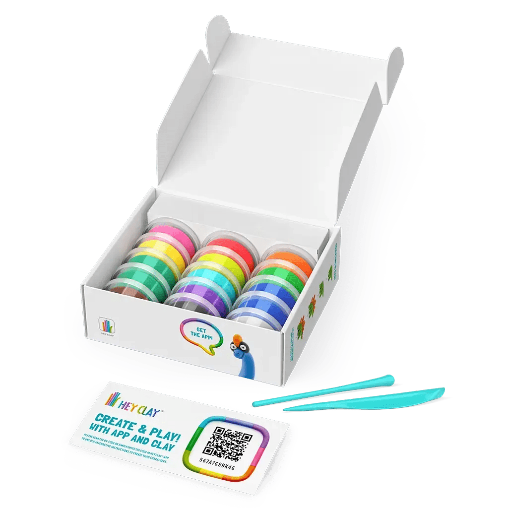 Hey Clay Knetmasse Dinosaurier Set - Little Baby Pocket