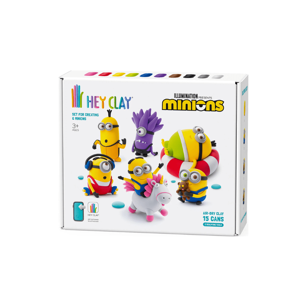Hey Clay Knetmasse Minions Set - Little Baby Pocket