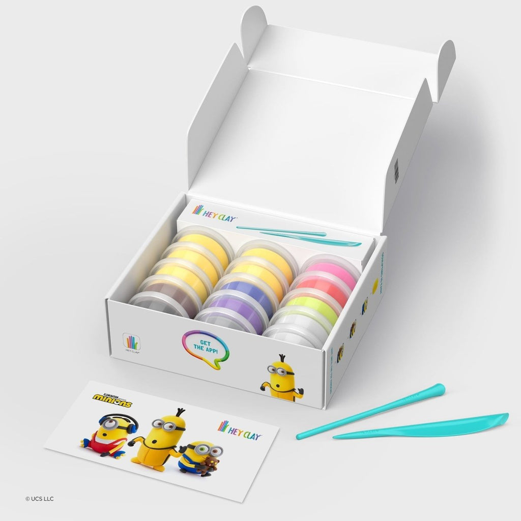 Hey Clay Knetmasse Minions Set - Little Baby Pocket