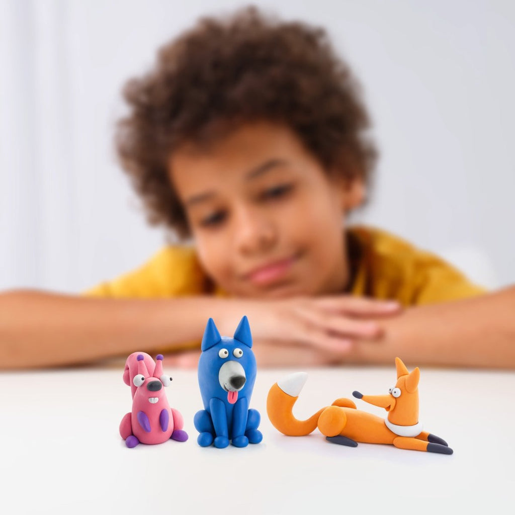 Hey Clay Knetmasse Waldtiere Set - Little Baby Pocket