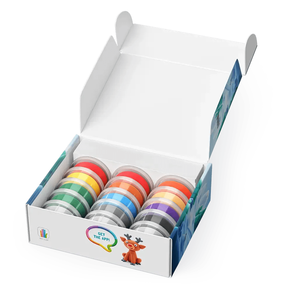 Hey Clay Knetmasse Winterzeit Set - Little Baby Pocket