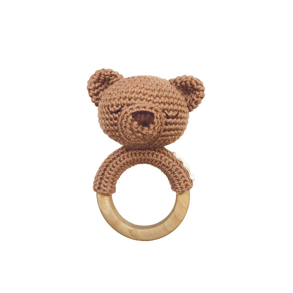 Holzbeißring "Bo the Bear" - Little Baby Pocket