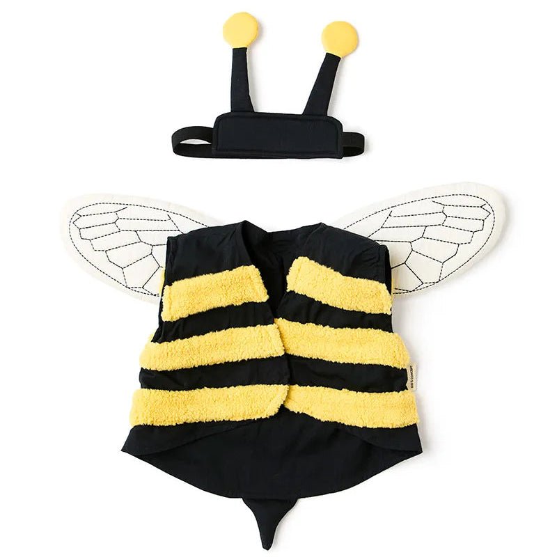 Hummelkostüm für Kinder – Weiches Verkleidungsset mit Flügel & Fühler - Little Baby Pocket