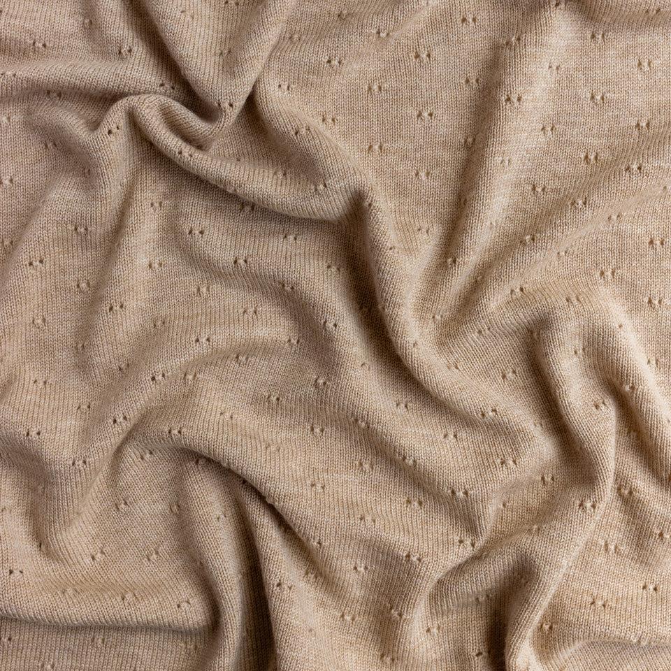 hvid-Babydecke "Bibi" Merino