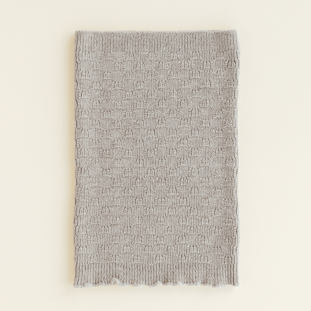 Hvid Rundhalsschal Tube Gigi 100% Merinowolle - Little Baby Pocket