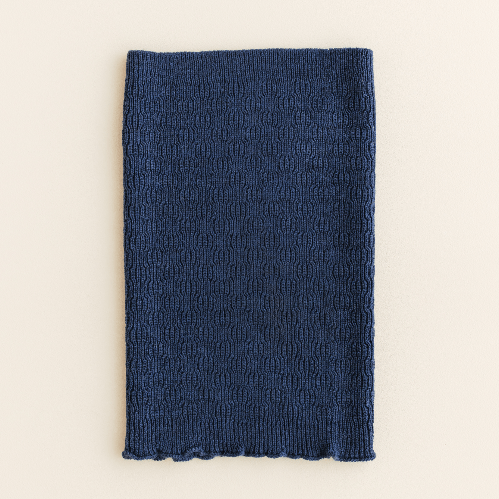 Hvid Rundhalsschal Tube Gigi 100% Merinowolle - Little Baby Pocket