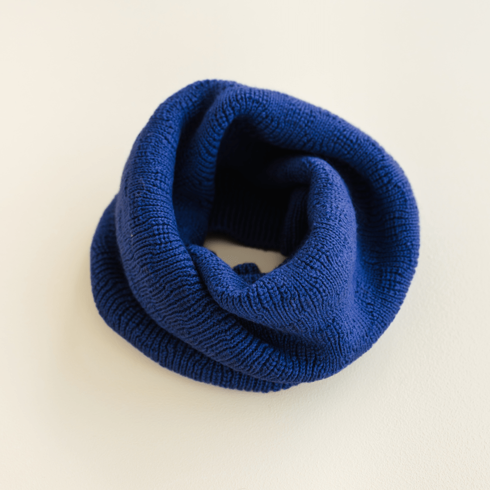 Hvid Rundhalsschal Tube Gigi 100% Merinowolle - Little Baby Pocket