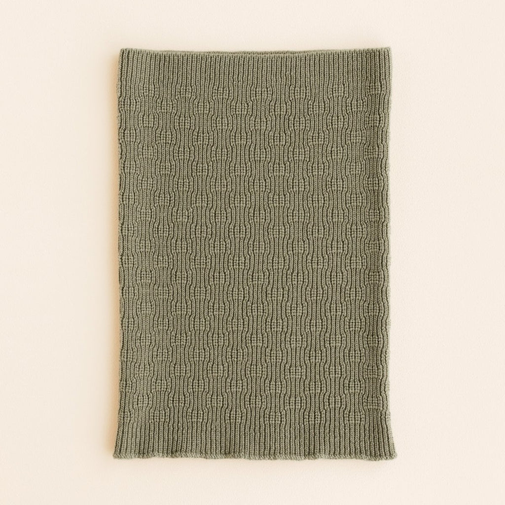 Hvid Rundhalsschal Tube Gigi 100% Merinowolle - Little Baby Pocket