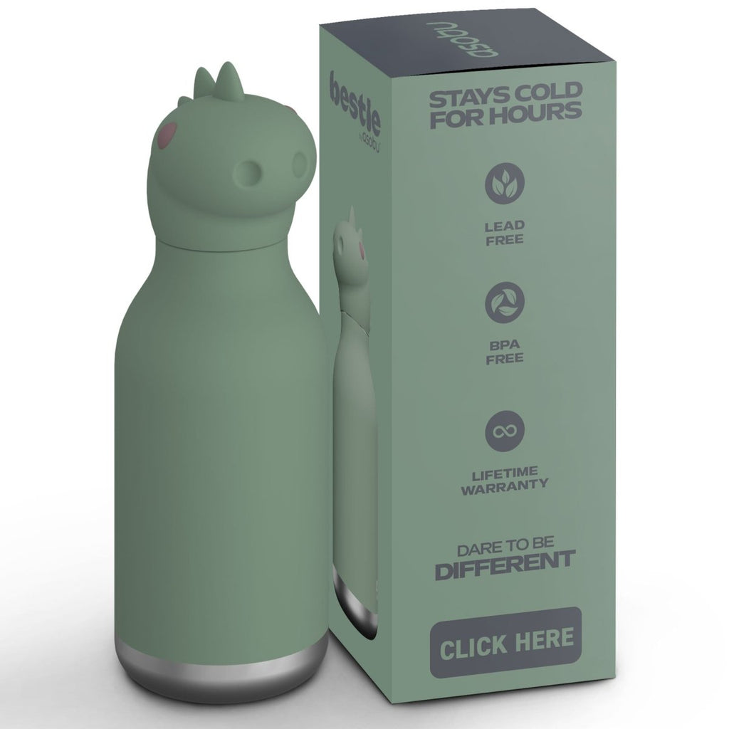 Isolierflasche Bestie Dino - Little Baby Pocket