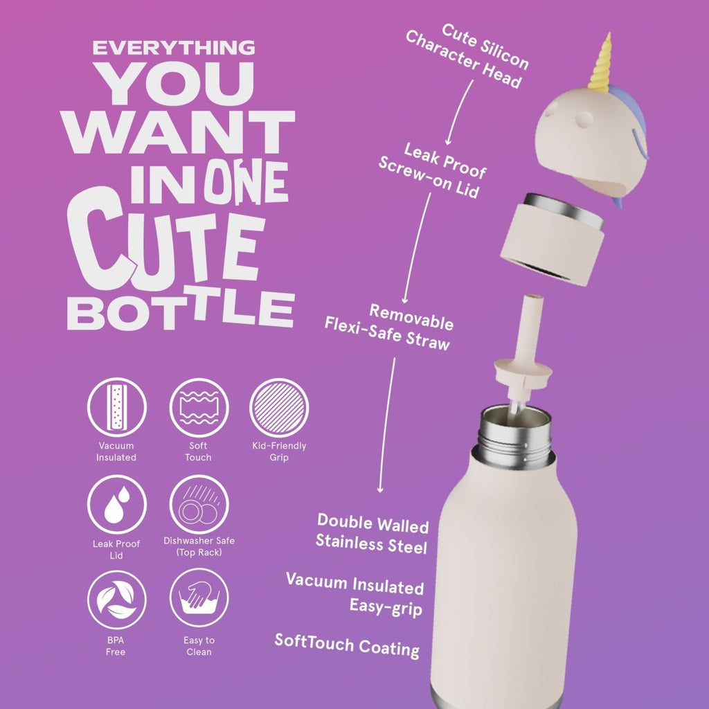 Isolierflasche Bestie Einhorn - Little Baby Pocket
