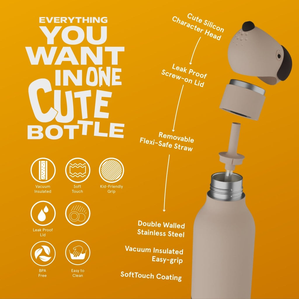 Isolierflasche Bestie Hund - Little Baby Pocket