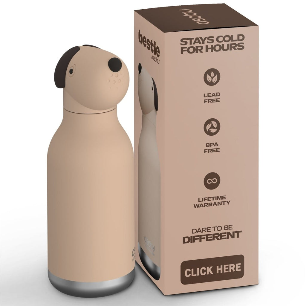 Isolierflasche Bestie Hund - Little Baby Pocket