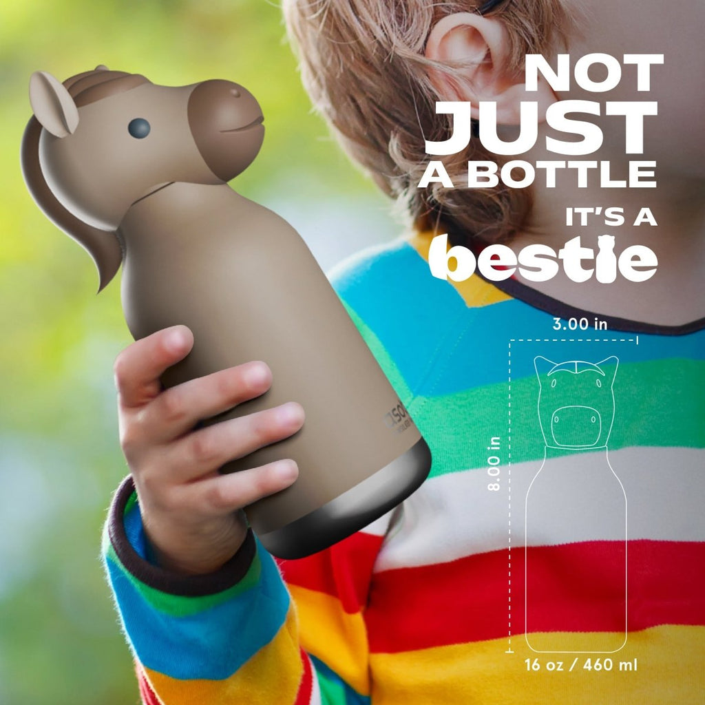 Isolierflasche Bestie Pferd - Little Baby Pocket