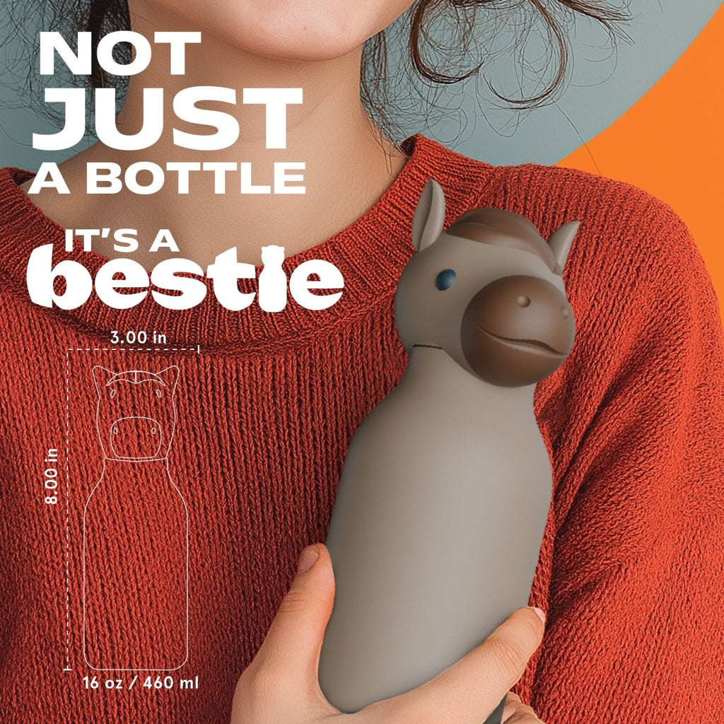 Isolierflasche Bestie Pferd - Little Baby Pocket