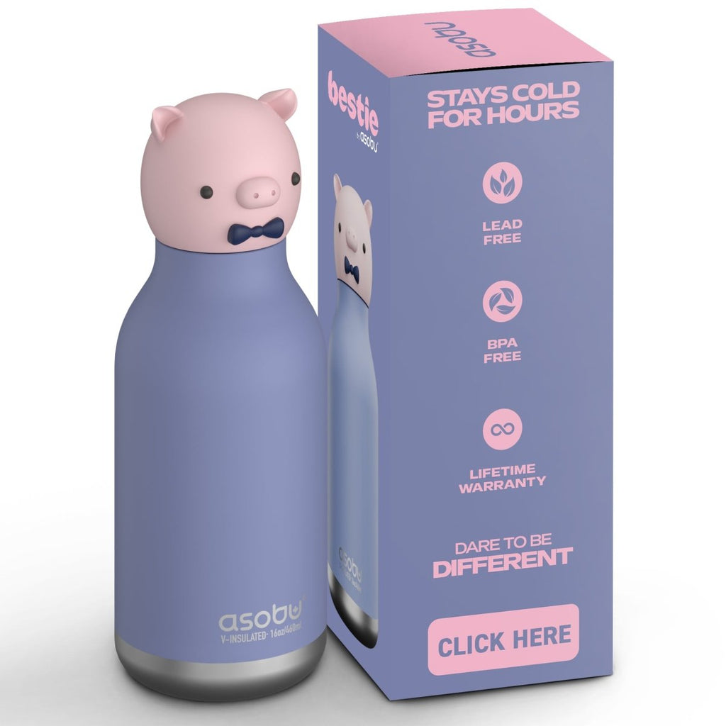 Isolierflasche Bestie Piggy - Little Baby Pocket