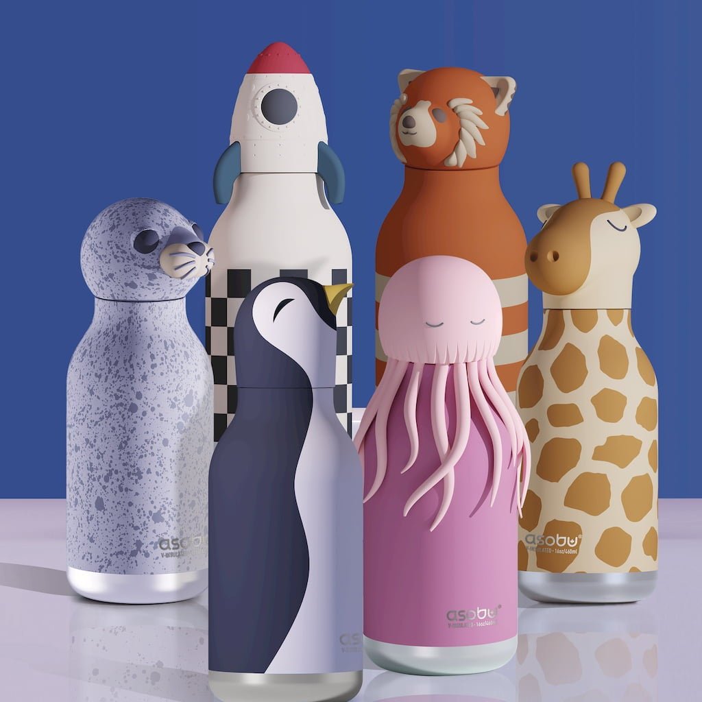 Asobu - Isolierflasche Bestie Qualle