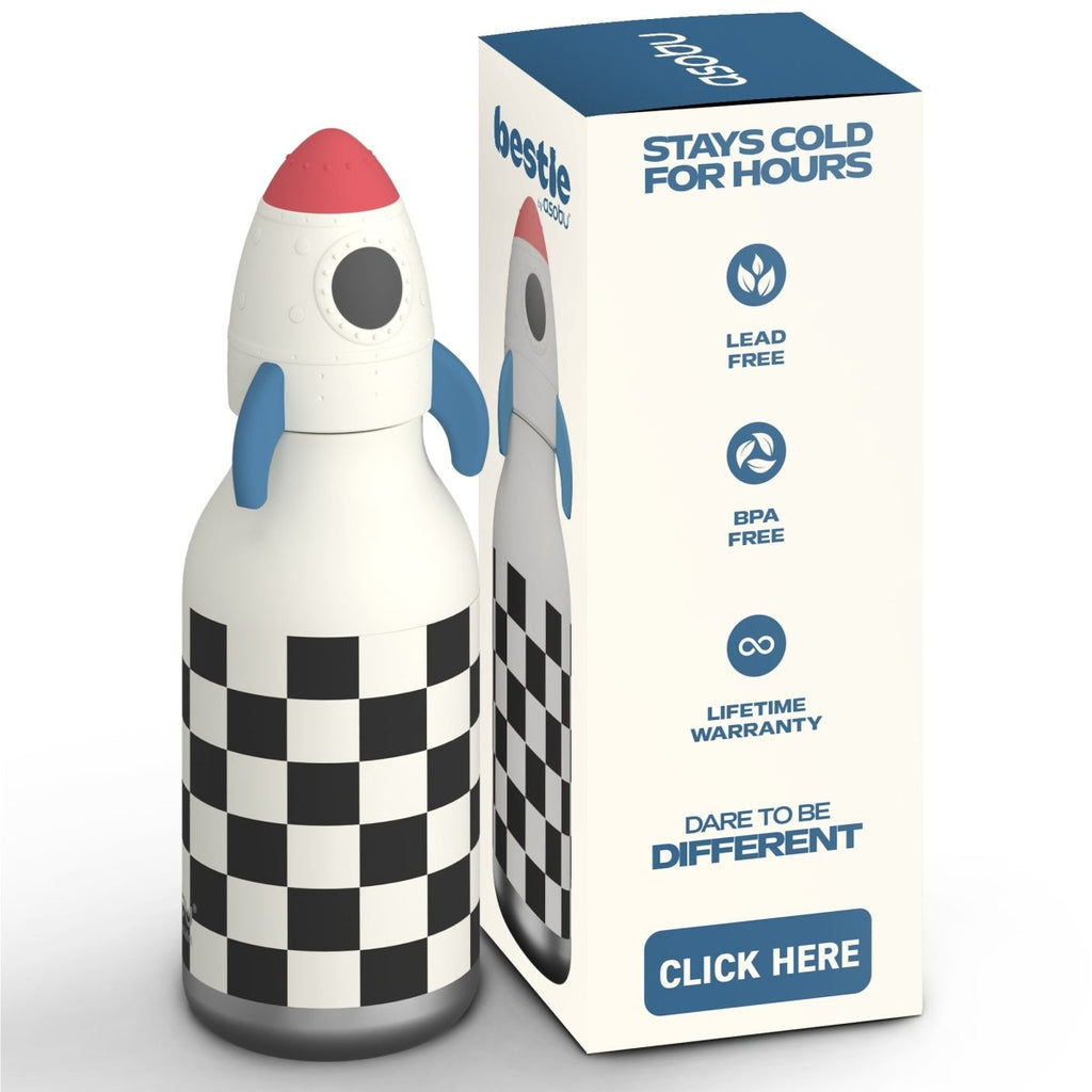 Isolierflasche Bestie Rakete - Little Baby Pocket