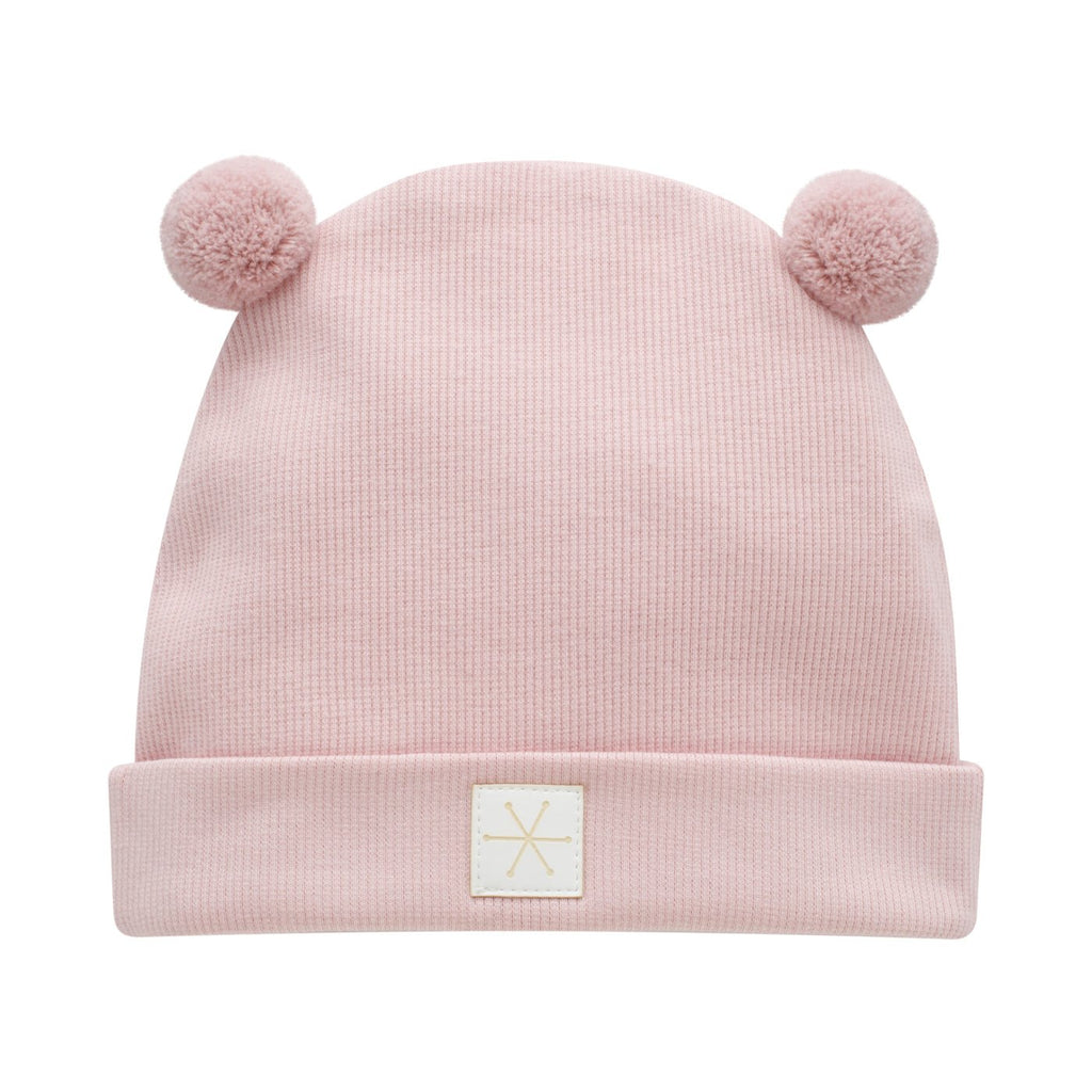 Kinder Beanie mit Doppel-Bommel – Kuschelig, Stylisch - Little Baby Pocket