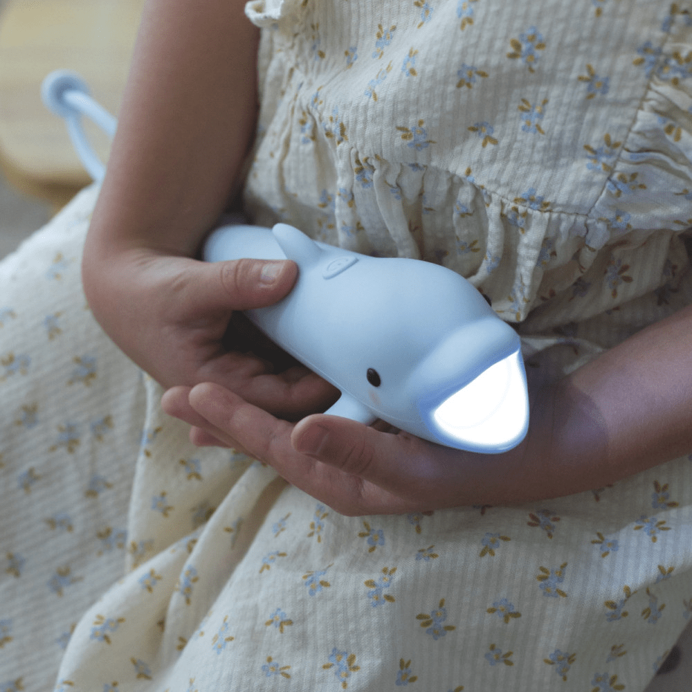 Kinder Taschenlampe Delfin BUBBLY - Little Baby Pocket