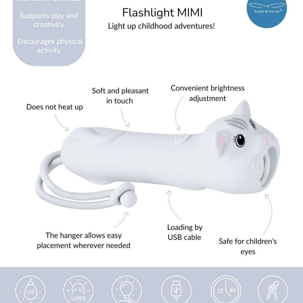 Kinder Taschenlampe Katze MIMI - Little Baby Pocket