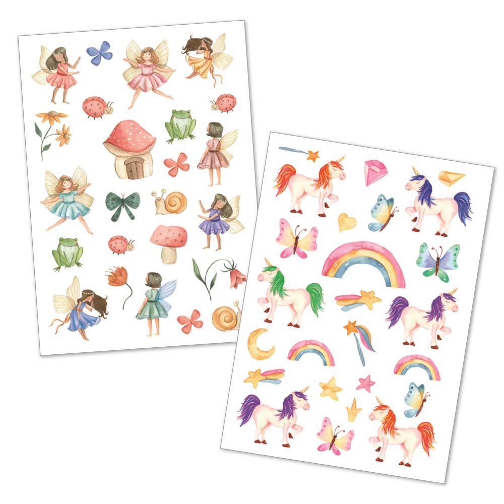 Happy Tatts - Kinder - Tattoos "Märchen" (48 Stk.)