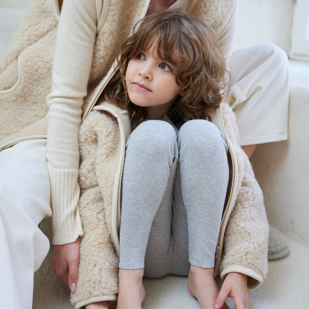 A Basic Brand - Kinder Woll Jacke