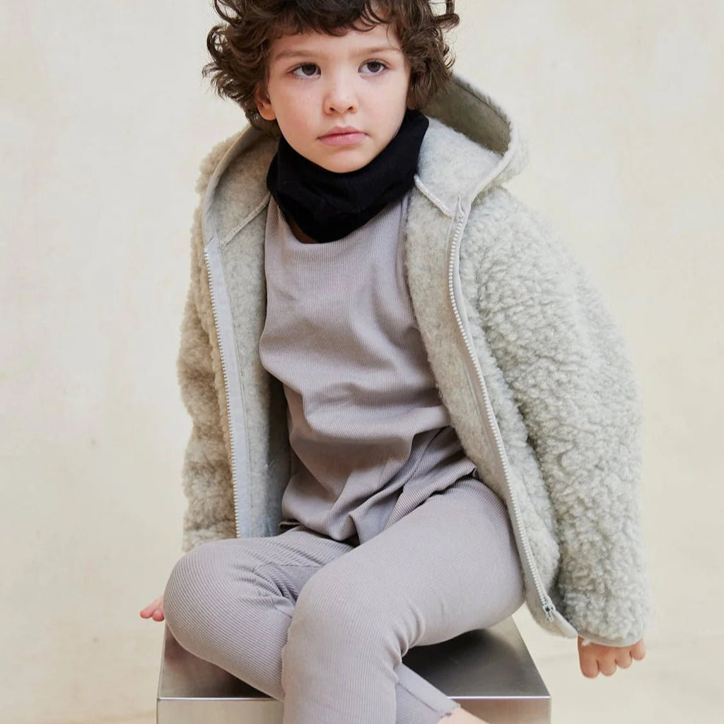 A Basic Brand - Kinder Woll Jacke